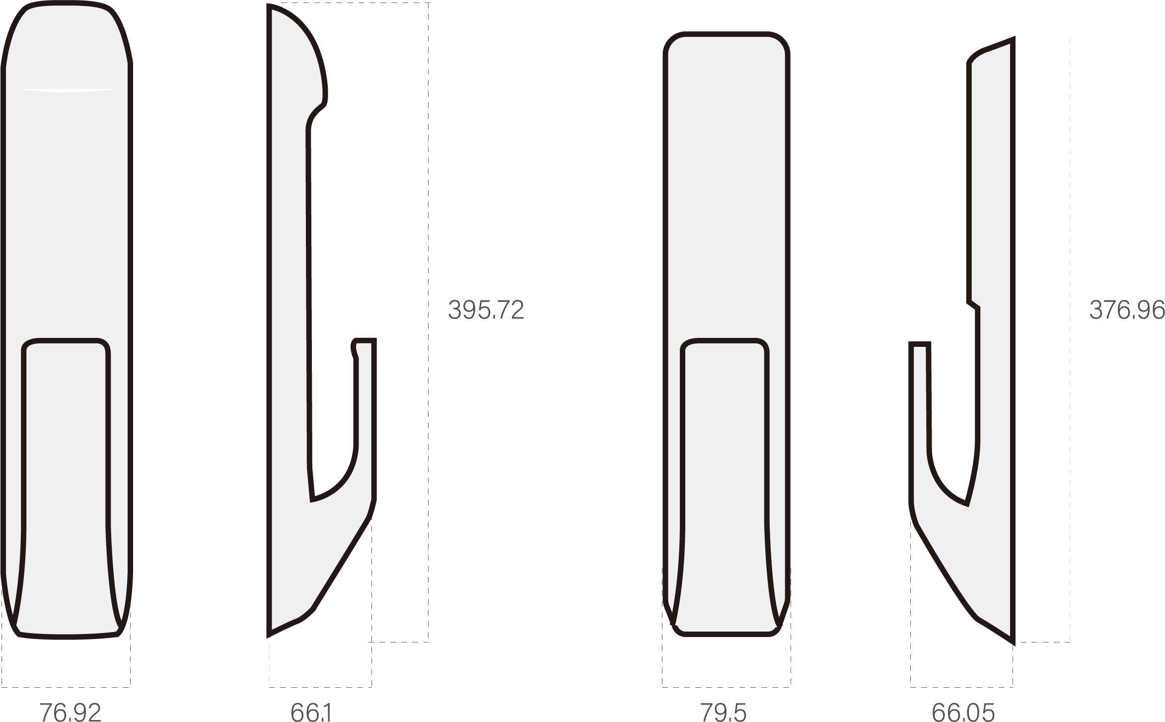 Diagram of Tuya Residential Keyless Push-Pull Automatic Smart Lock