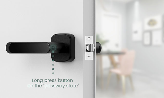 Technical Specs of Single Latch-Based Mini Smart Bluetooth Lever Lock For Interior Door