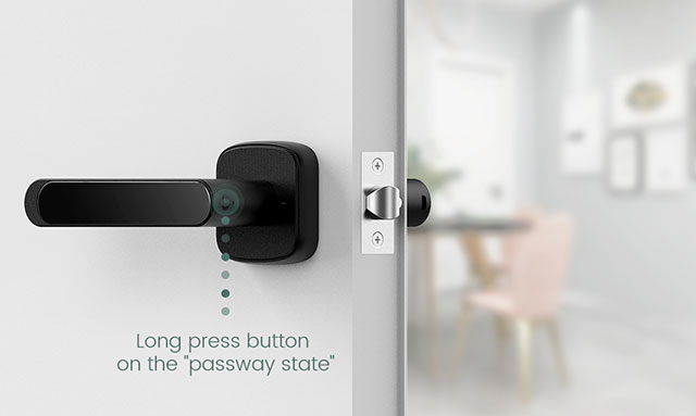 Technical Specs of Single Latch-Based Mini Smart Lever Lock For Interior Door