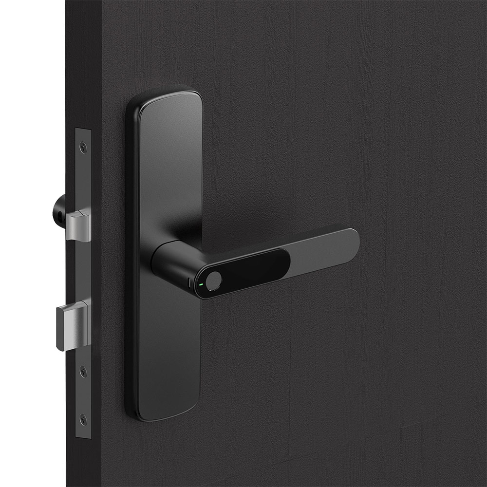 Black Knight Electromechanical Smart Lever Door Lock