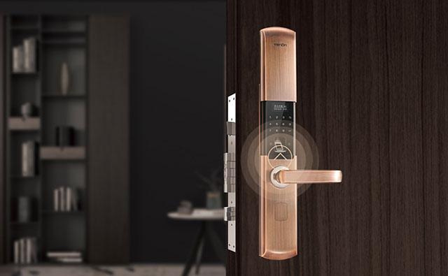 Technical Specs of Physical And Digital Access Oled Screen Automatic Sliding Smart Lock