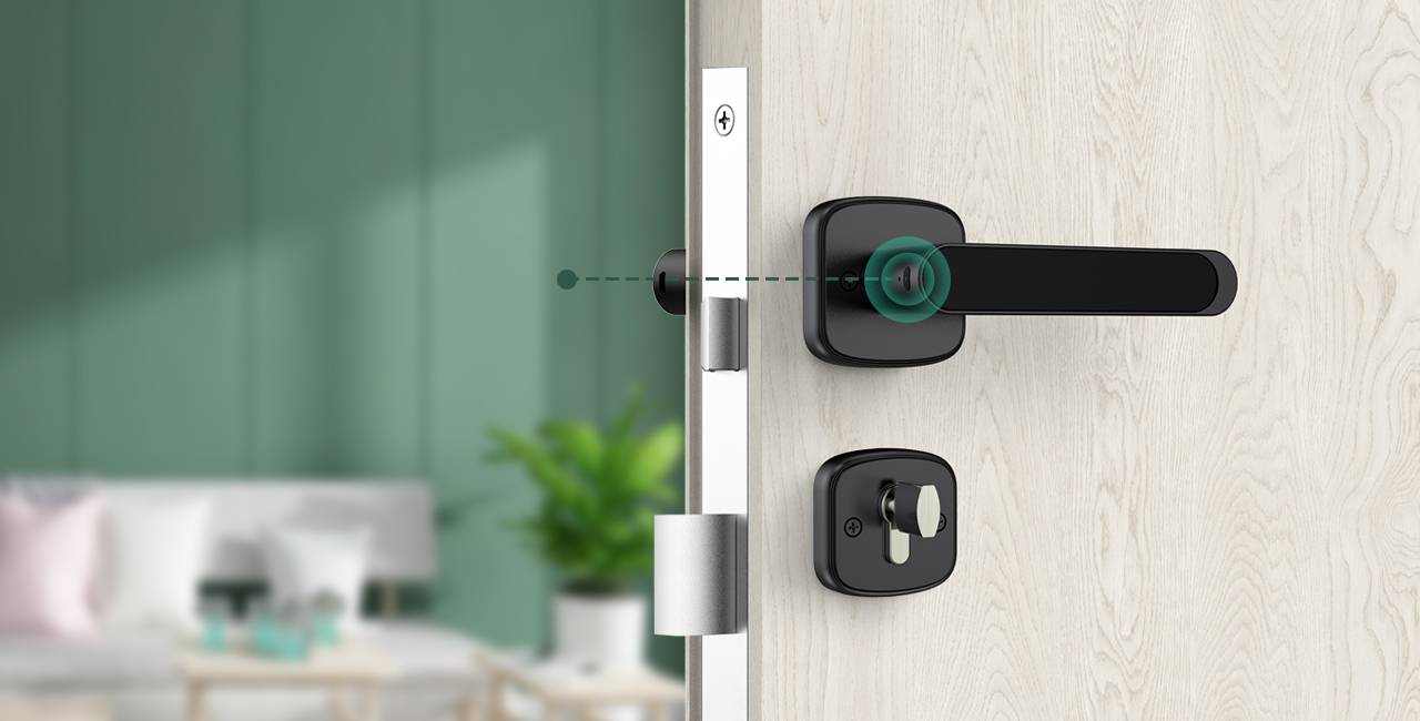 Combo Mini Safeguard-Enabled Smart Lever Door Lock