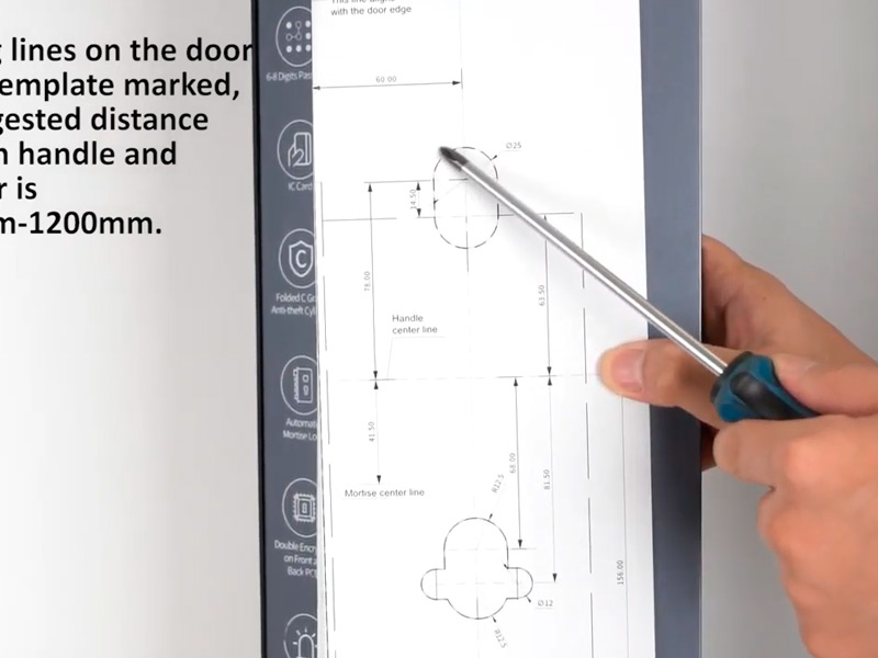 Tenon A2C Smart Lock Installation Procedures