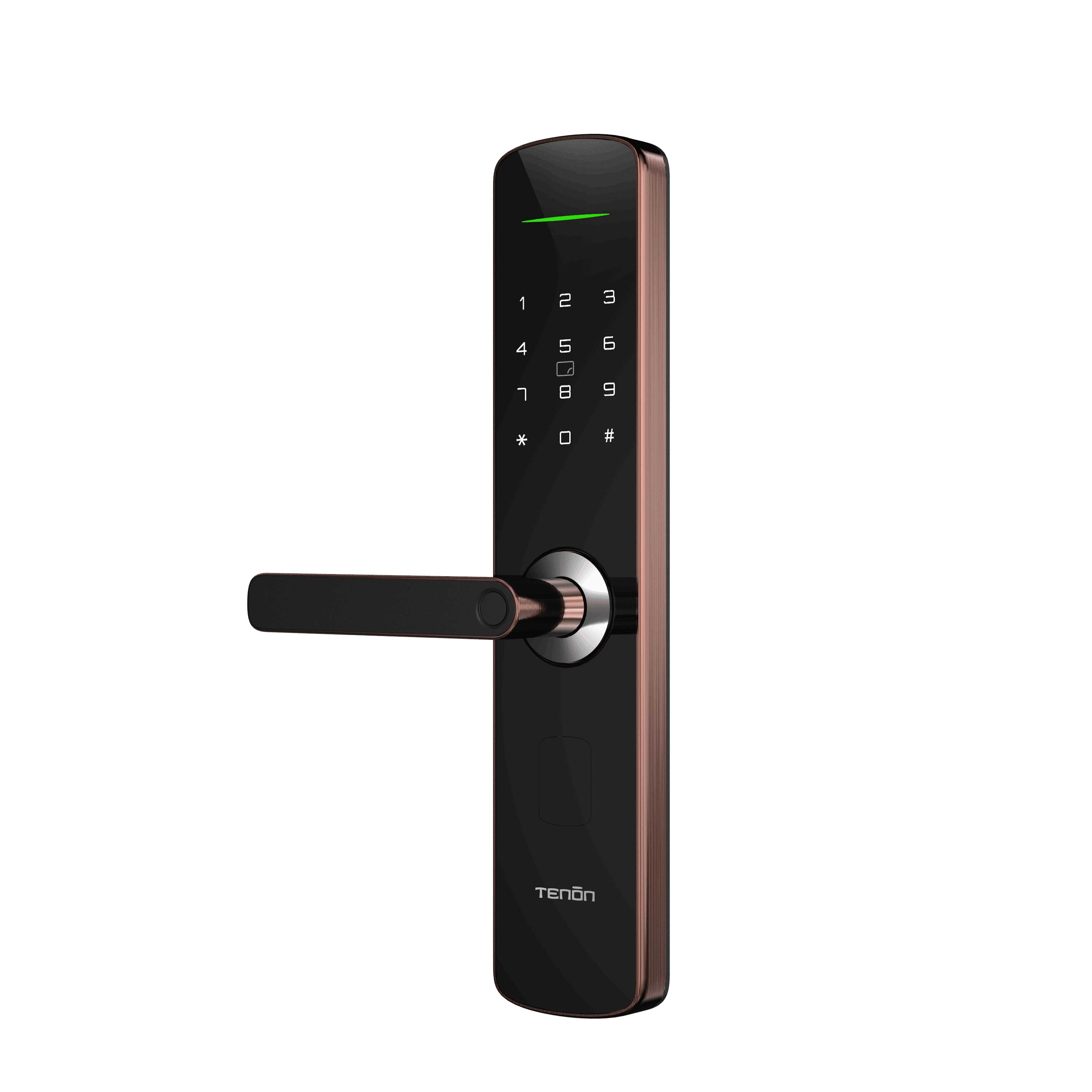 Door Handle Fingerprint Scanner