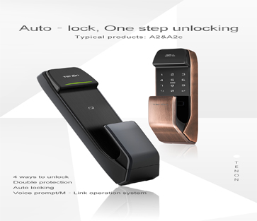 Tenon Smart Lock A2C,Top-level Design With Full-sensing Technology