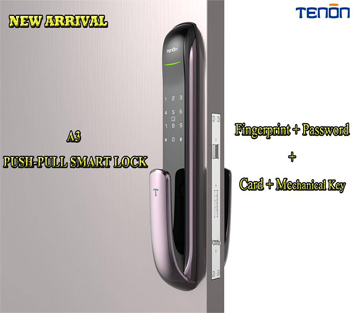 TENON A3 Push-pull Automatic Fingerprint Door Lock